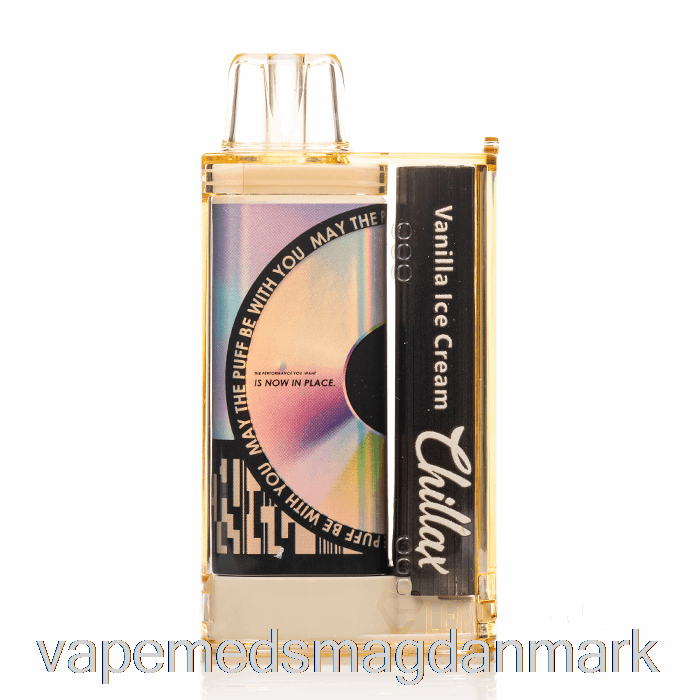 Vape Med Smag Chillax 15000 Engangs Vaniljeis